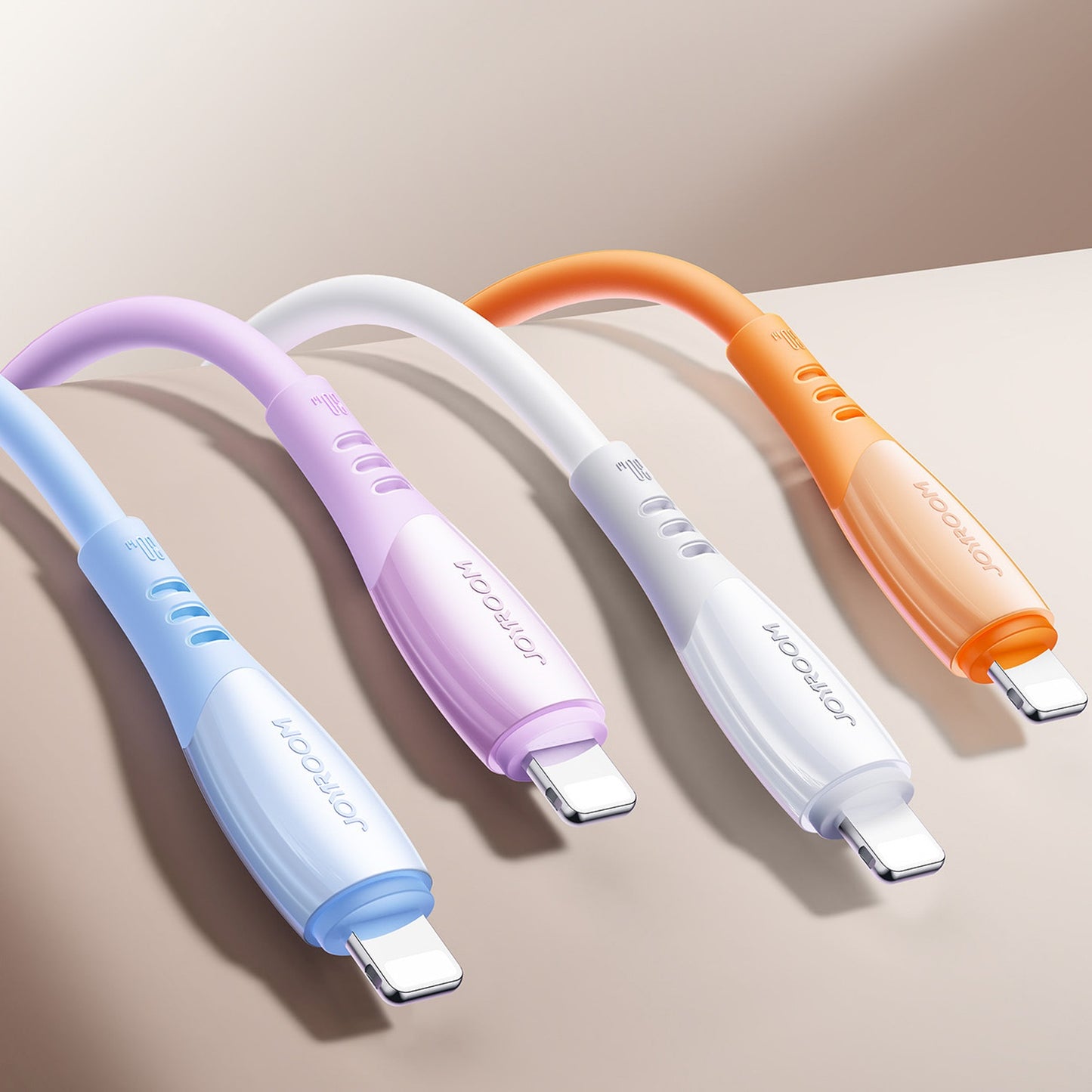 USB Cables – USB-C cable - iPhone Lightning Vibrant Series - Carlat