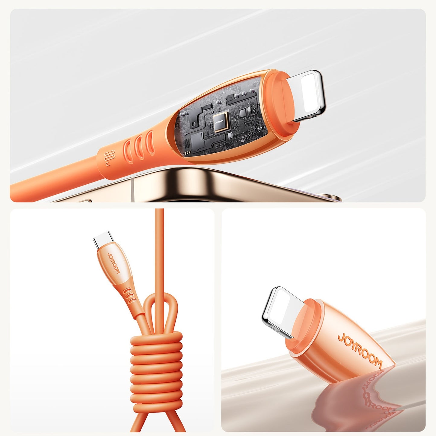 USB Cables – USB-C cable - iPhone Lightning Vibrant Series - Carlat