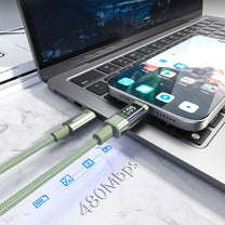USB Cables – USB-C cable with PD 60 W display, - Carlat