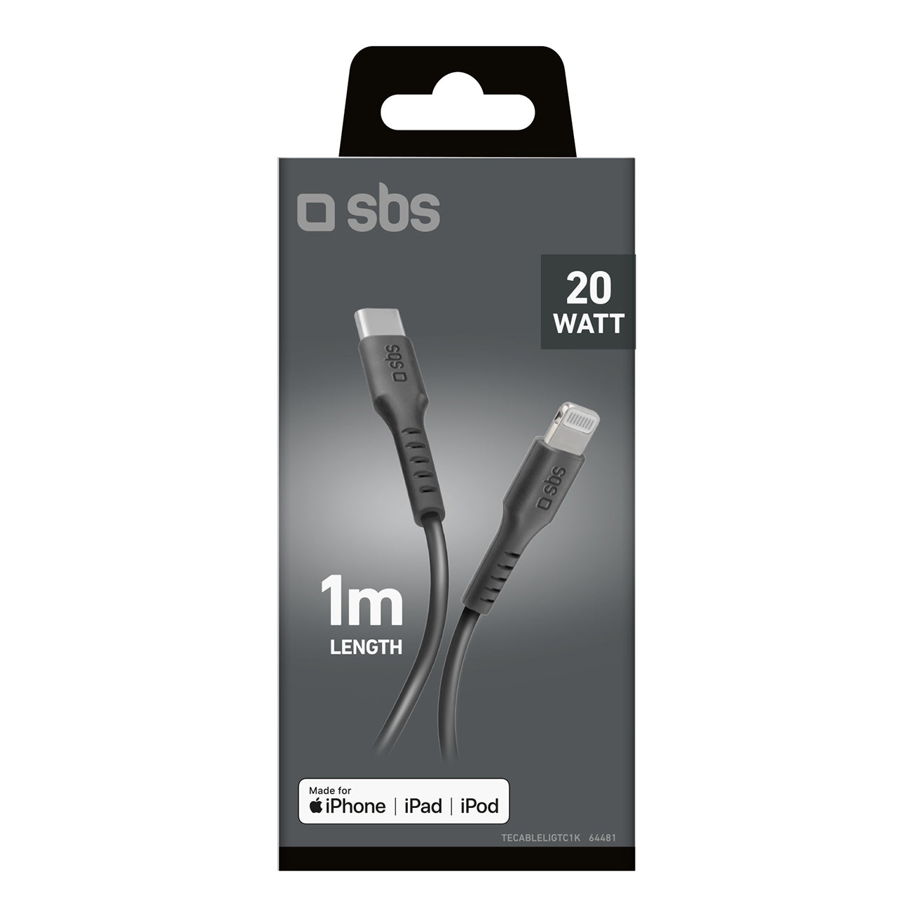 USB Cables – USB-C - iPhone Lightning cable 1m - Carlat