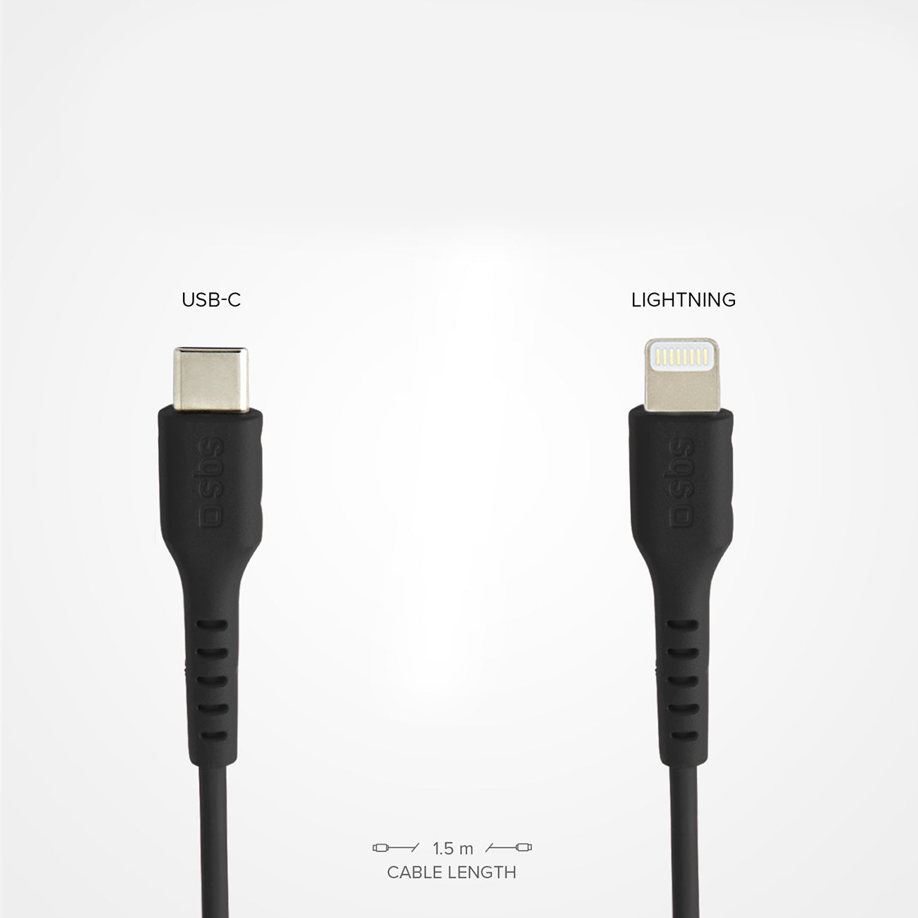 USB Cables – USB-C - iPhone Lightning cable 1m - Carlat
