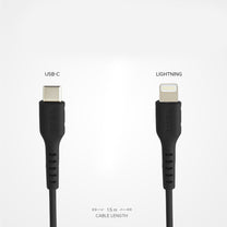 USB Cables – USB-C - iPhone Lightning cable 1m - Carlat