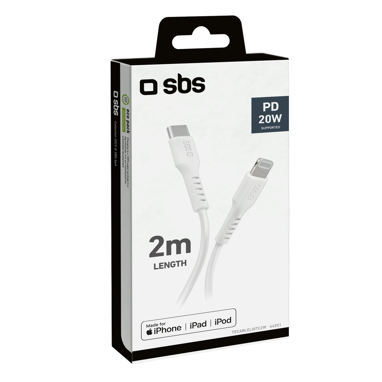 USB Cables – USB-C - iPhone Lightning cable 2m - Carlat