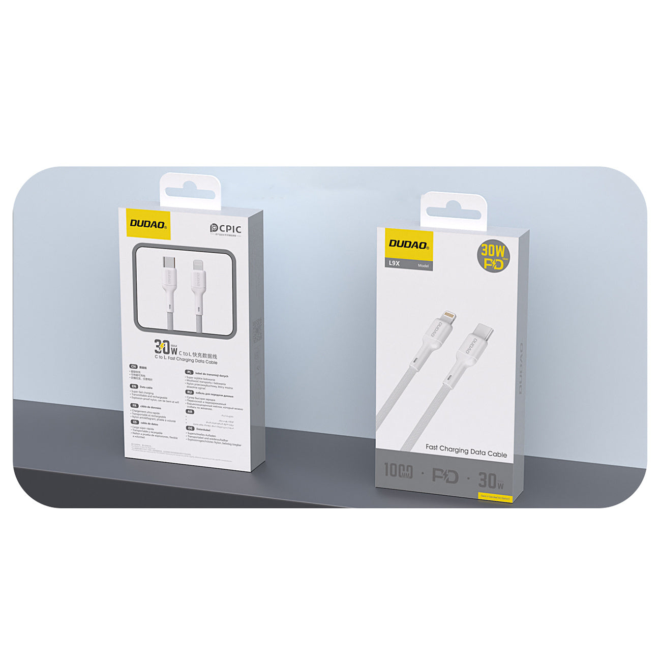 USB Cables – USB-C - iPhone Lightning cable 30W 2m - Carlat