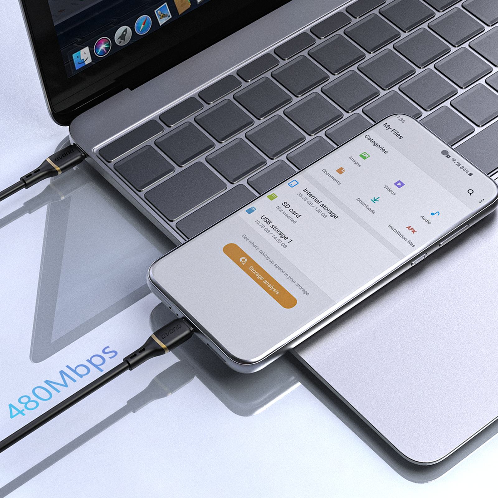 USB Cables – USB-C - iPhone Lightning cable with silicone - Carlat