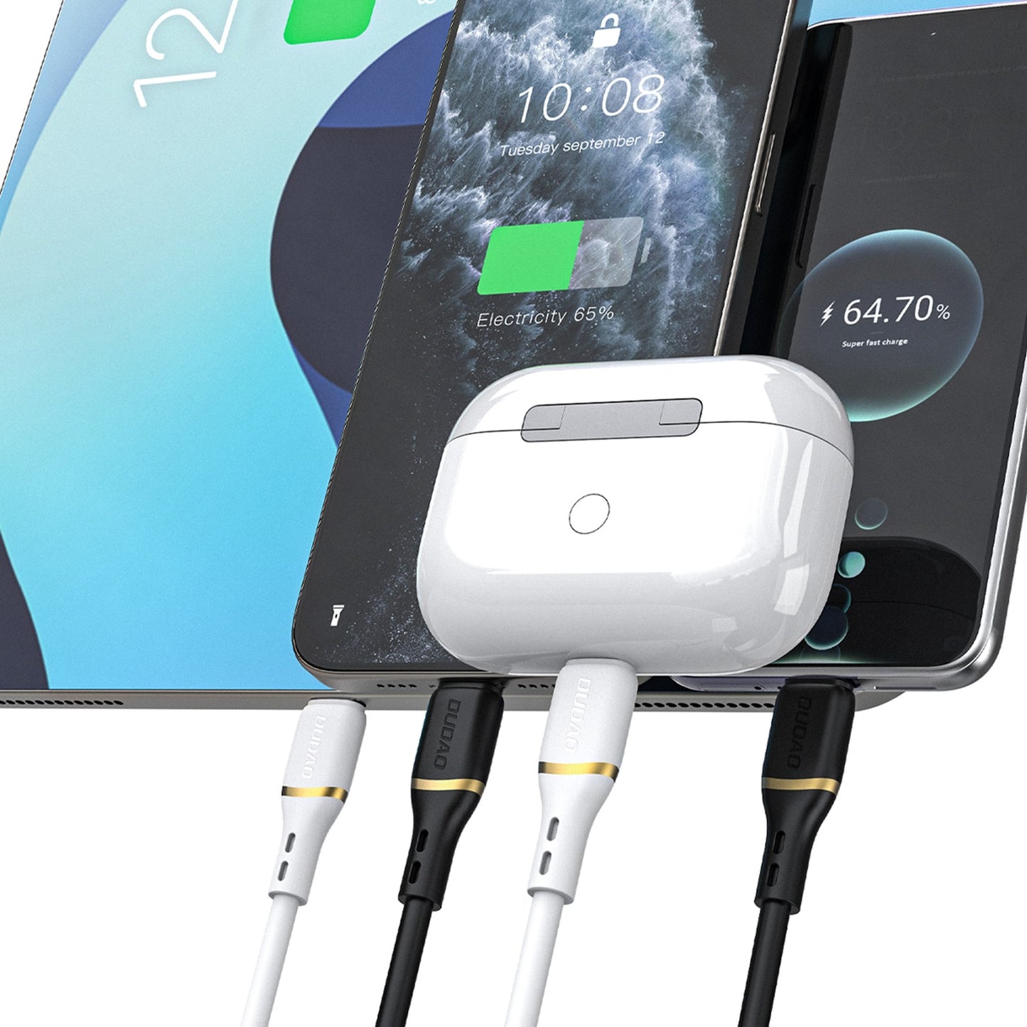 USB Cables – USB-C - iPhone Lightning cable with silicone - Carlat