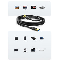 USB Cables – USB - USB 3.2 cable 3m black - Carlat