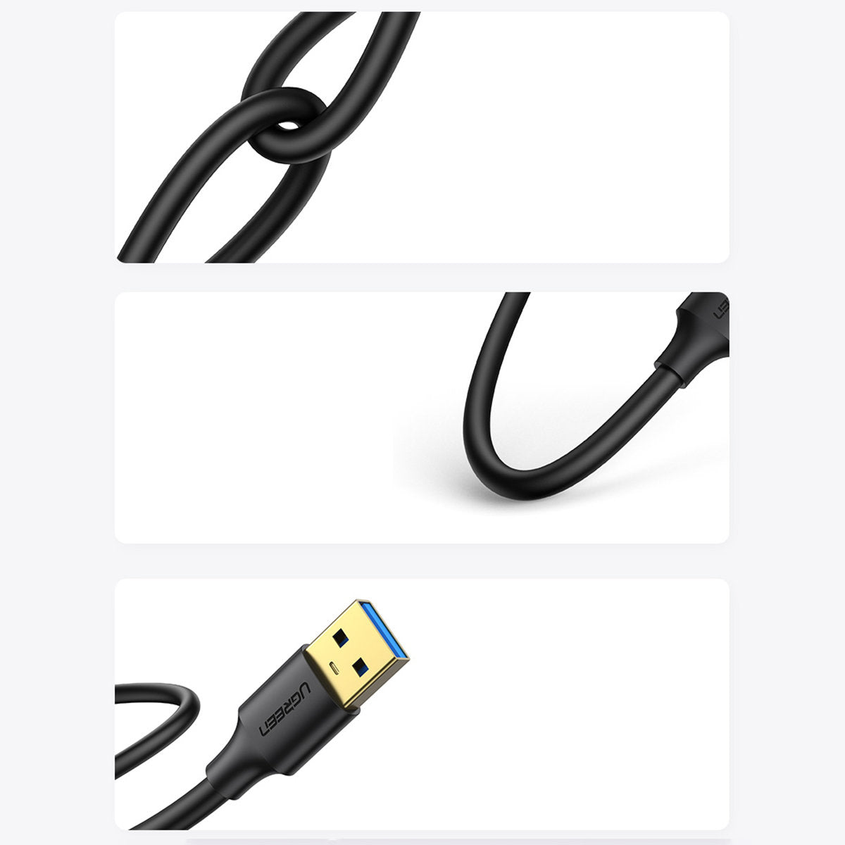 USB Cables – USB - USB 3.2 cable 3m black - Carlat