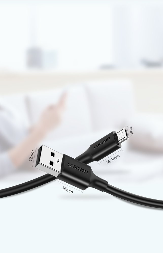 USB Cables – USB - micro USB cable 2A 2m - Carlat