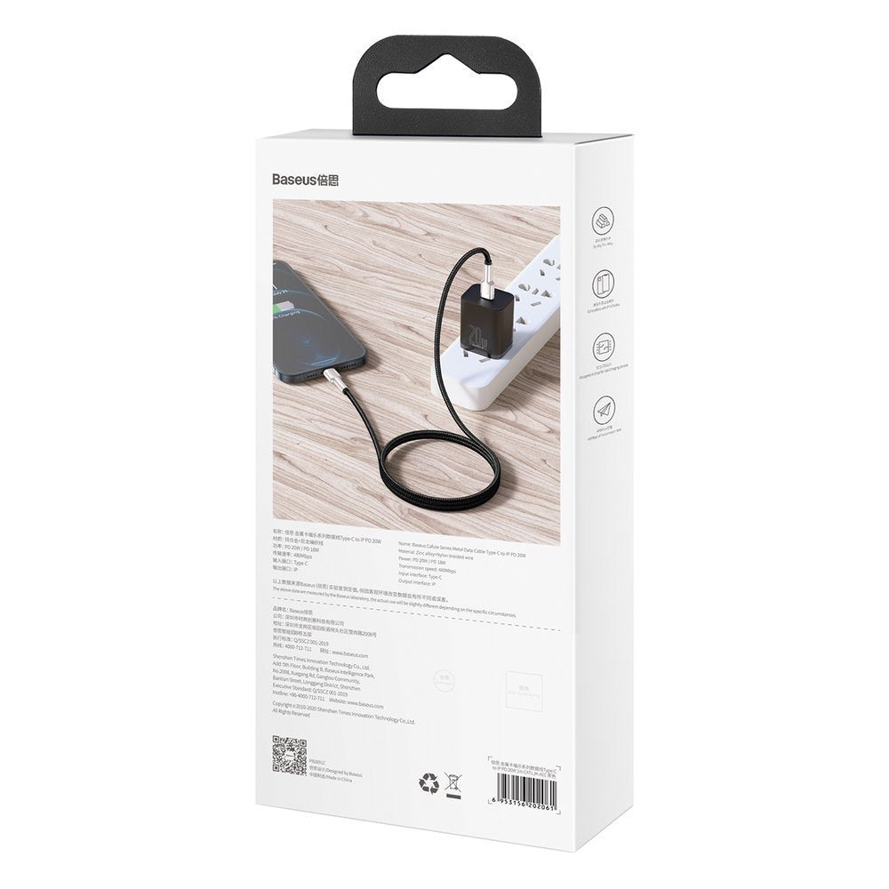 USB Cables – iPhone USB-C - Lightning Cafule Metal Data - Carlat