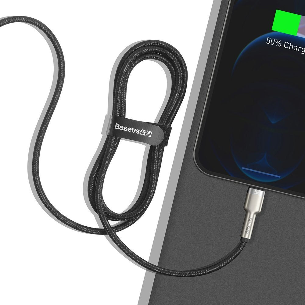 USB Cables – iPhone USB-C - Lightning Cafule Metal Data - Carlat