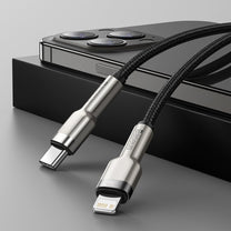 USB Cables – iPhone USB-C - Lightning Cafule Metal Data - Carlat