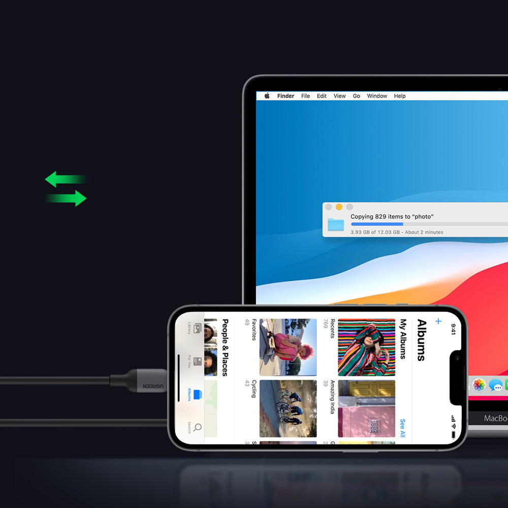 USB Cables – iPhone USB-C - Lightning PD 20W 1m - Carlat