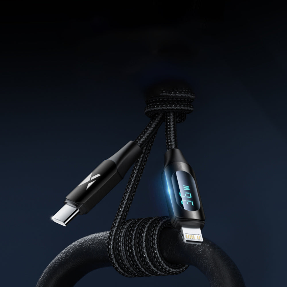 USB Cables – iPhone USB-C - Lightning cable with LED - Carlat