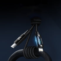 USB Cables – iPhone USB-C - Lightning cable with LED - Carlat