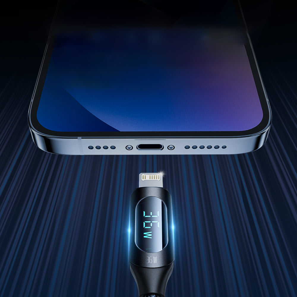 USB Cables – iPhone USB-C - Lightning cable with LED - Carlat