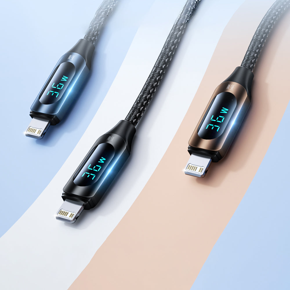 USB Cables – iPhone USB-C - Lightning cable with LED - Carlat