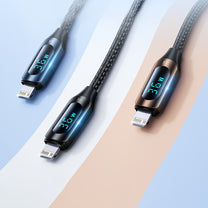 USB Cables – iPhone USB-C - Lightning cable with LED - Carlat