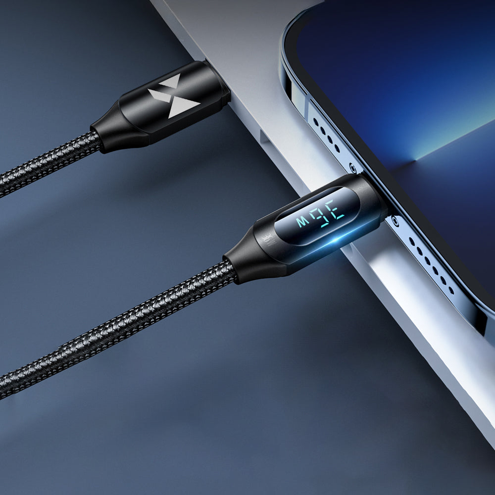 USB Cables – iPhone USB-C - Lightning cable with LED - Carlat
