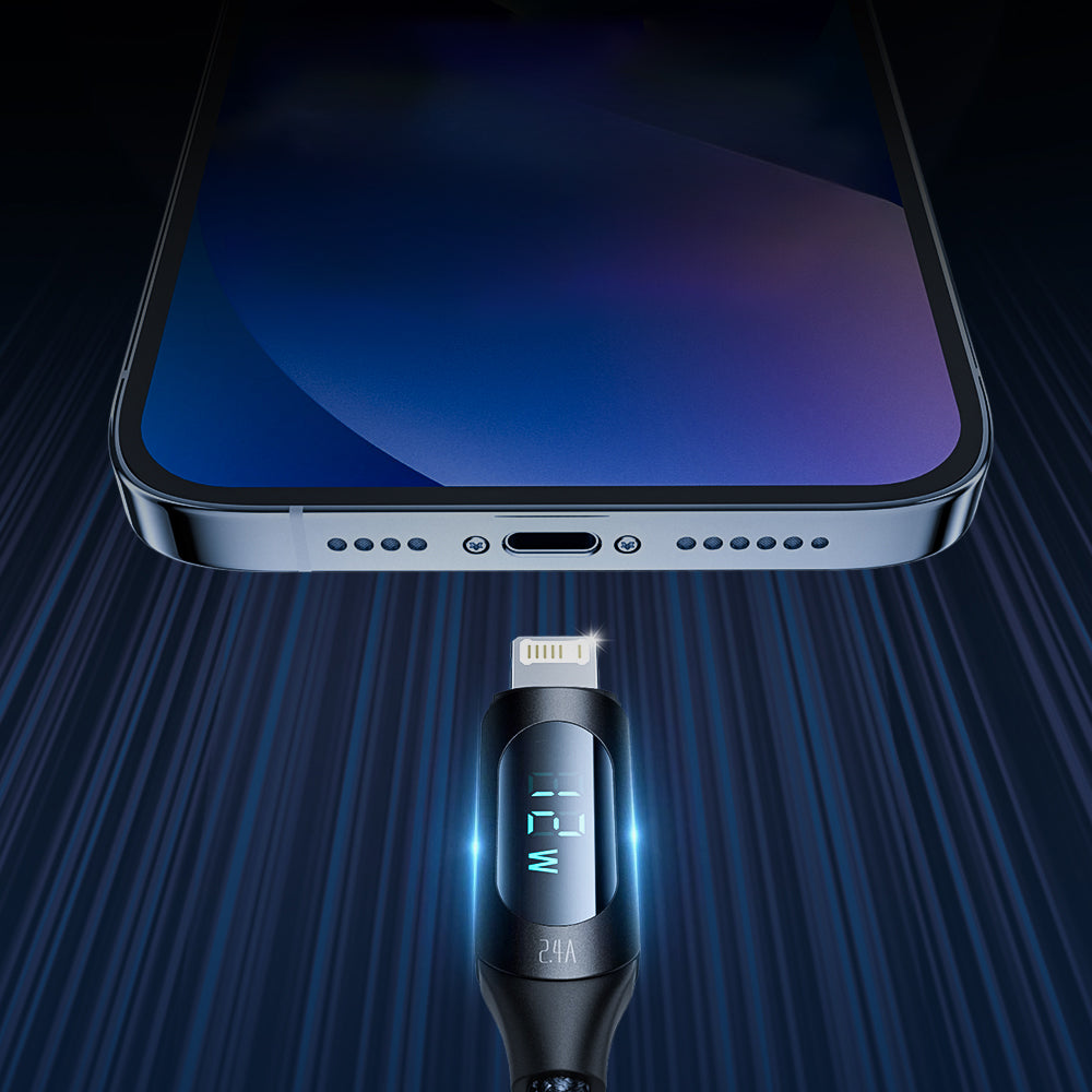 USB Cables – iPhone USB-C - Lightning cable with LED - Carlat