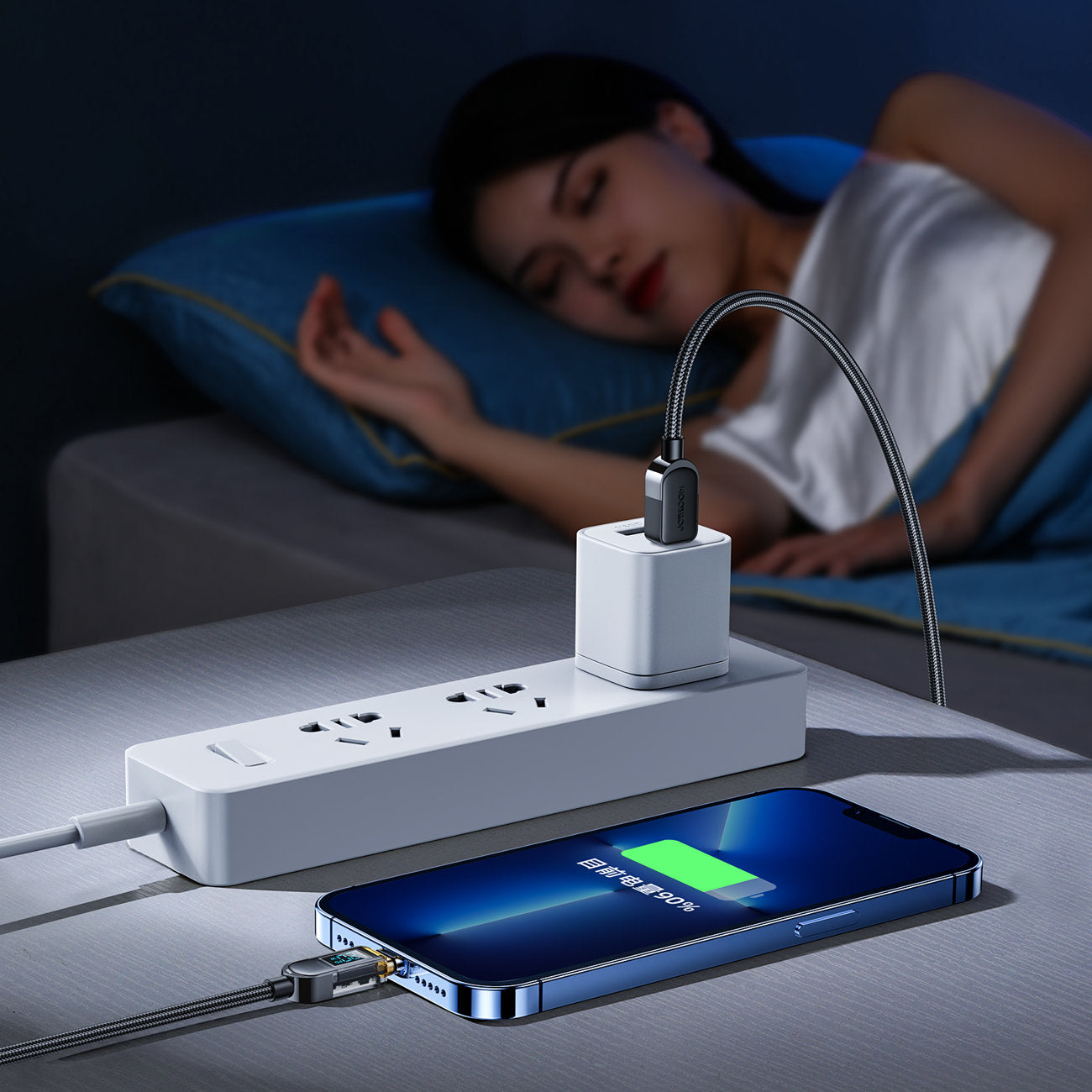 USB Cables – iPhone USB-C - Lightning cable with display - Carlat