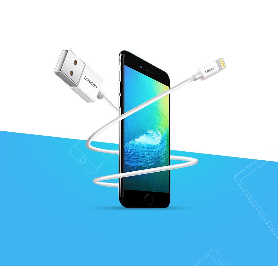 USB Cables – iPhone USB - Lightning MFI cable 1m - Carlat