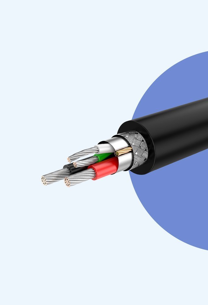USB cable - micro USB 2A 1m black - Carlat