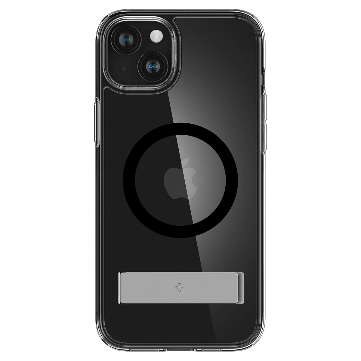 Ultra Hybrid S MagSafe case with stand for iPhone 15, black - Carlat