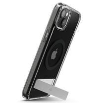 Ultra Hybrid S MagSafe case with stand for iPhone 15, black - Carlat