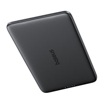 Ultra-Slim 5000mAh 20W PicoGo AM41 MagSafe magnetic powerbank with 30cm USB-C cable - black - Carlat