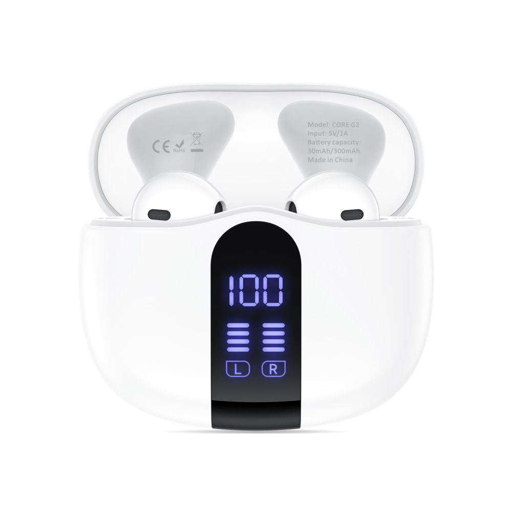 UltraBoost TWS Core G2 wireless in-ear headphones - white - Carlat
