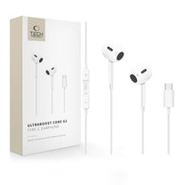 Ultraboost Core G2 USB-C wired in-ear headphones with microphone 120 - Carlat