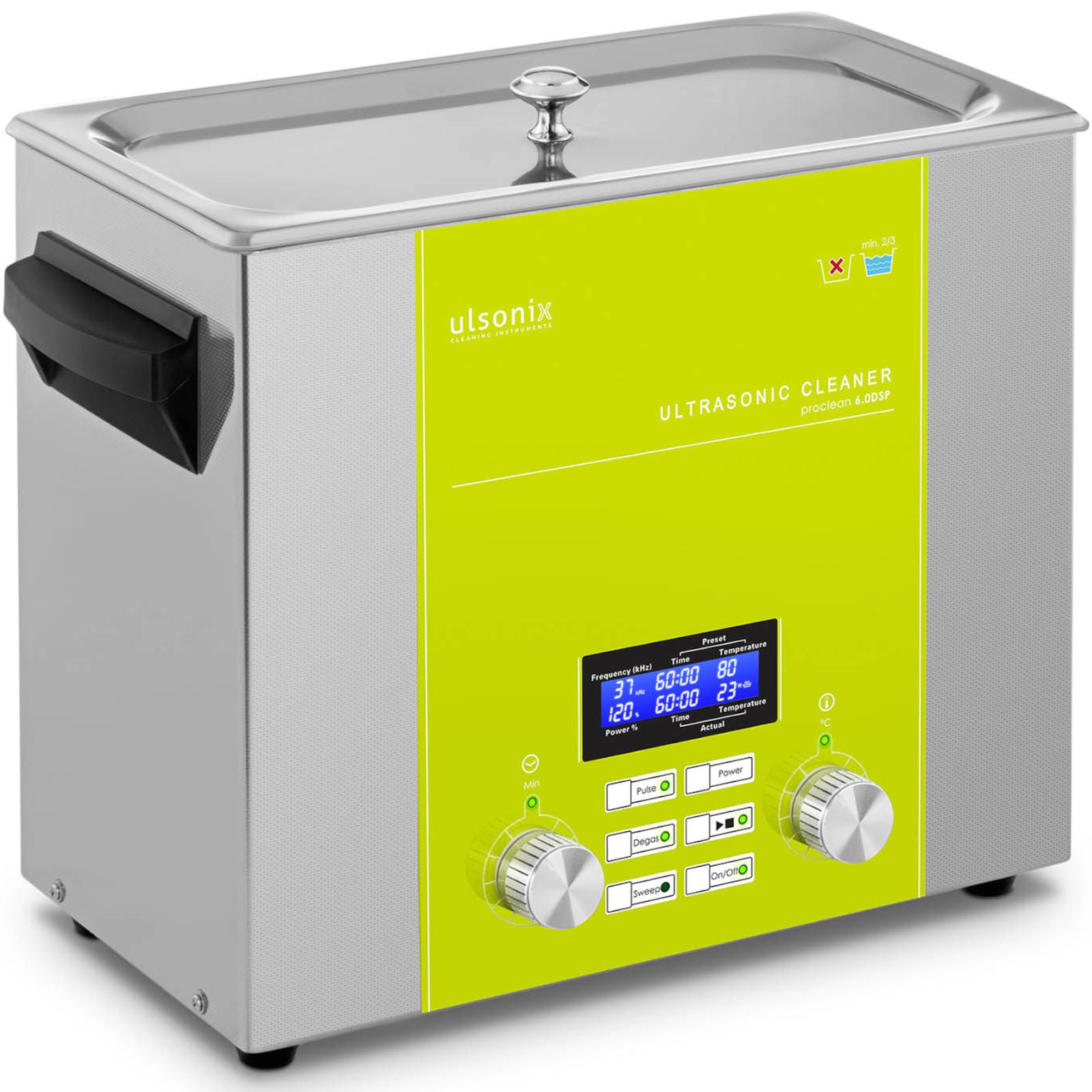 Ultrasonic Cleaners – Ultrasonic bathtub cleaner LED purifier 6 l - Carlat