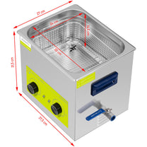 Ultrasonic Cleaners – Ultrasonic bathtub purifier 10 l 240 W - Carlat