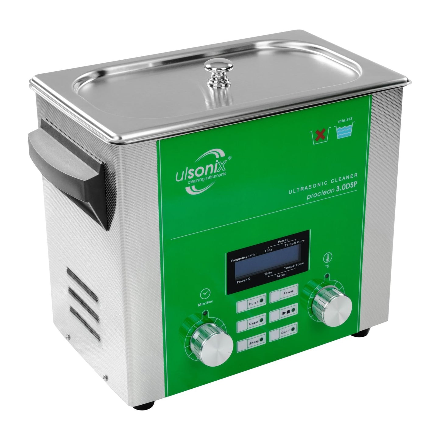 Ultrasonic Wash Processean 3.0DSP DEGAS SWEEP PULSE capacity 3L - Carlat