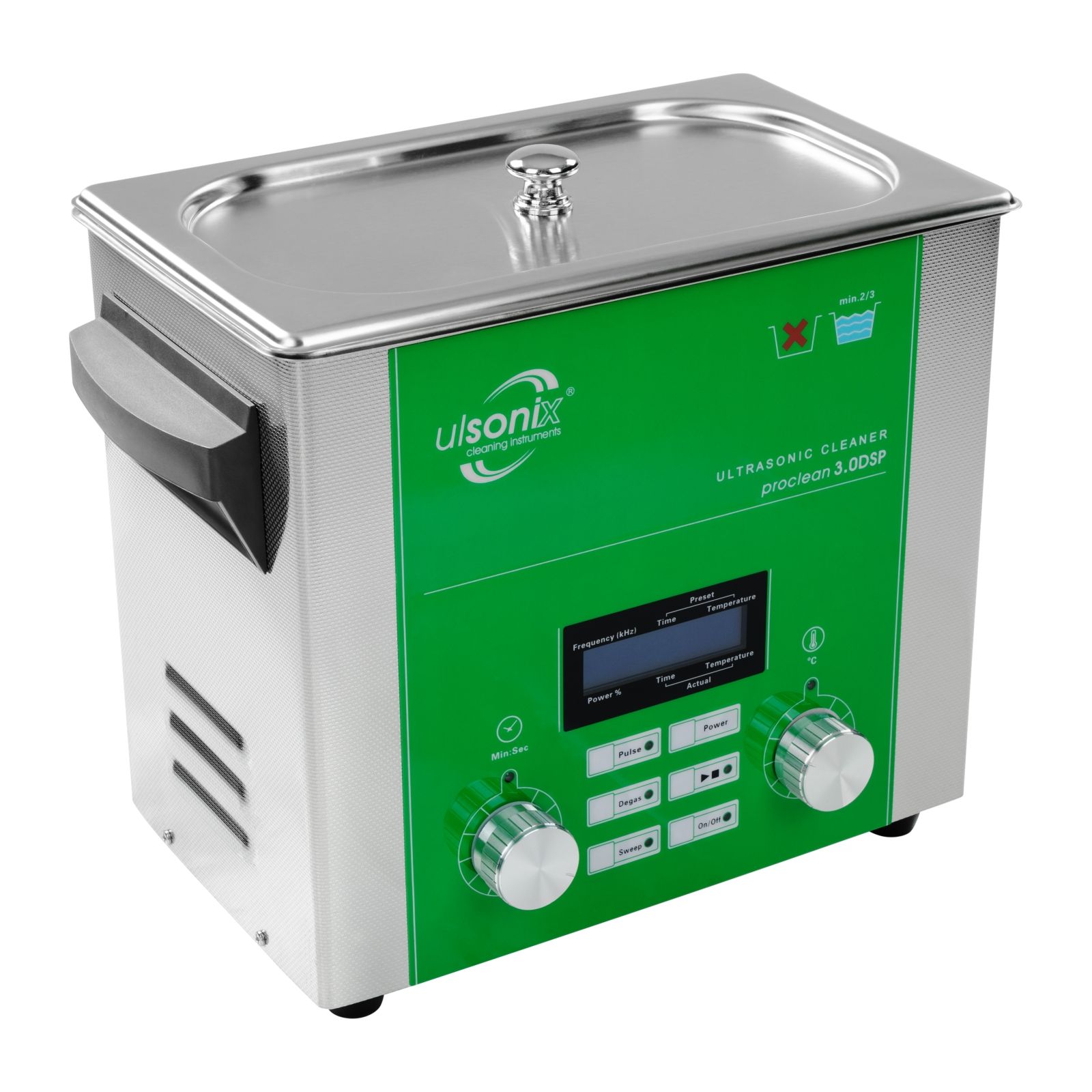 Ultrasonic Wash Processean 3.0DSP DEGAS SWEEP PULSE capacity 3L - Carlat