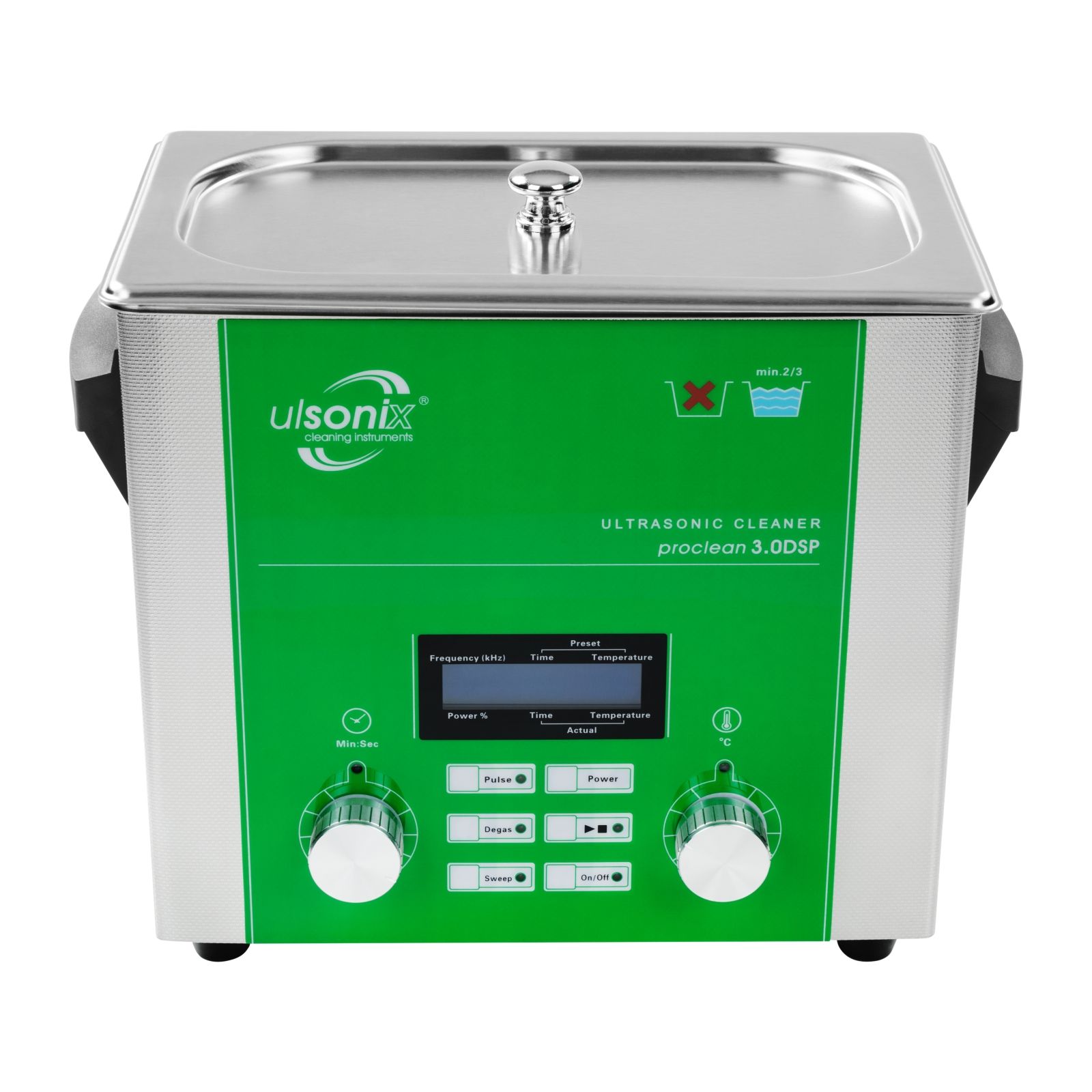 Ultrasonic Wash Processean 3.0DSP DEGAS SWEEP PULSE capacity 3L - Carlat