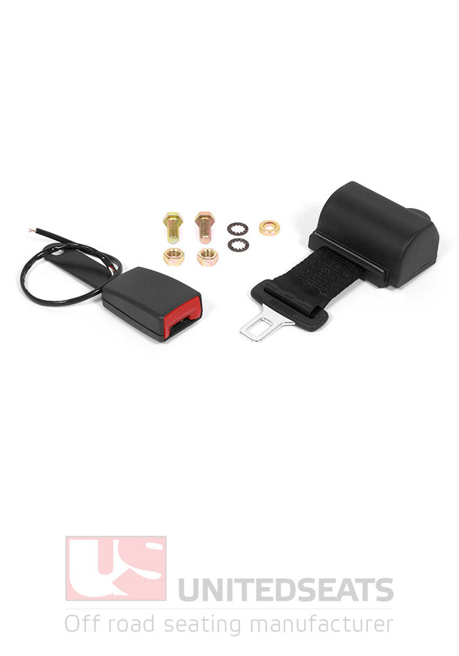 Automatic 2-point ALR seat belt with switch 150mm
