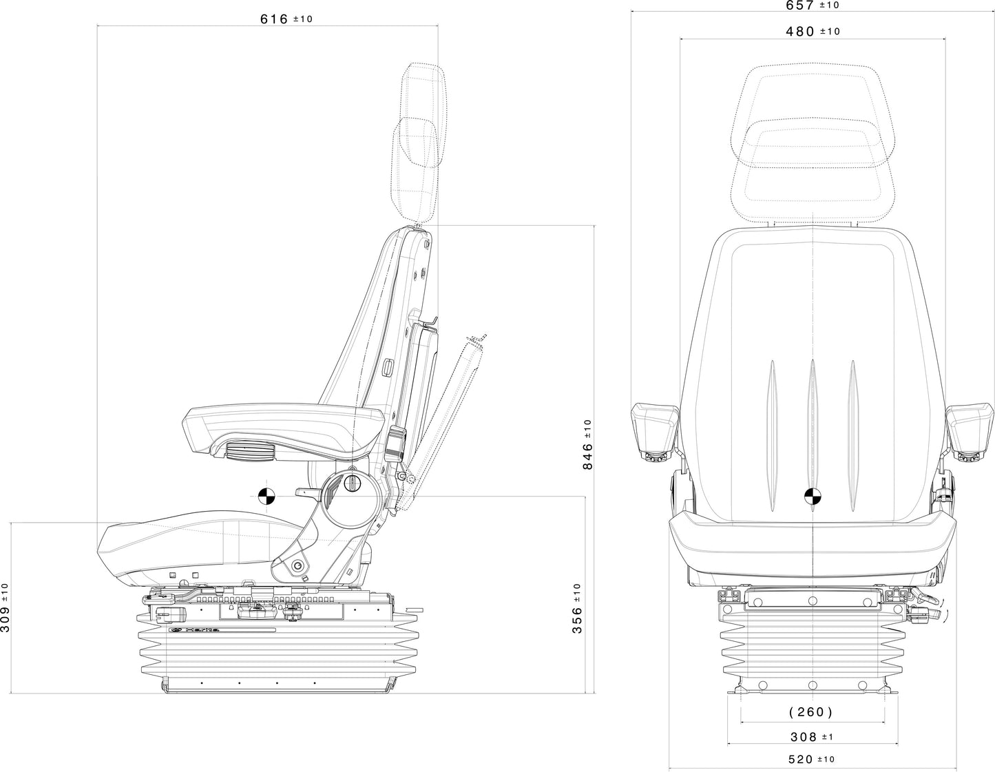 Highlander Pro seat