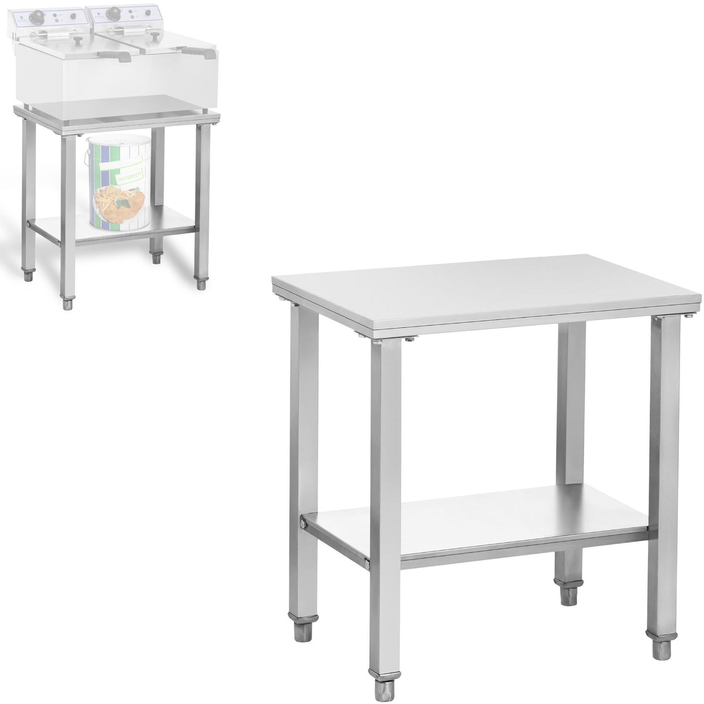 Universal base rack under fryer 62 x 42cm to 150kg Royal Catering RCSF-15D - Carlat