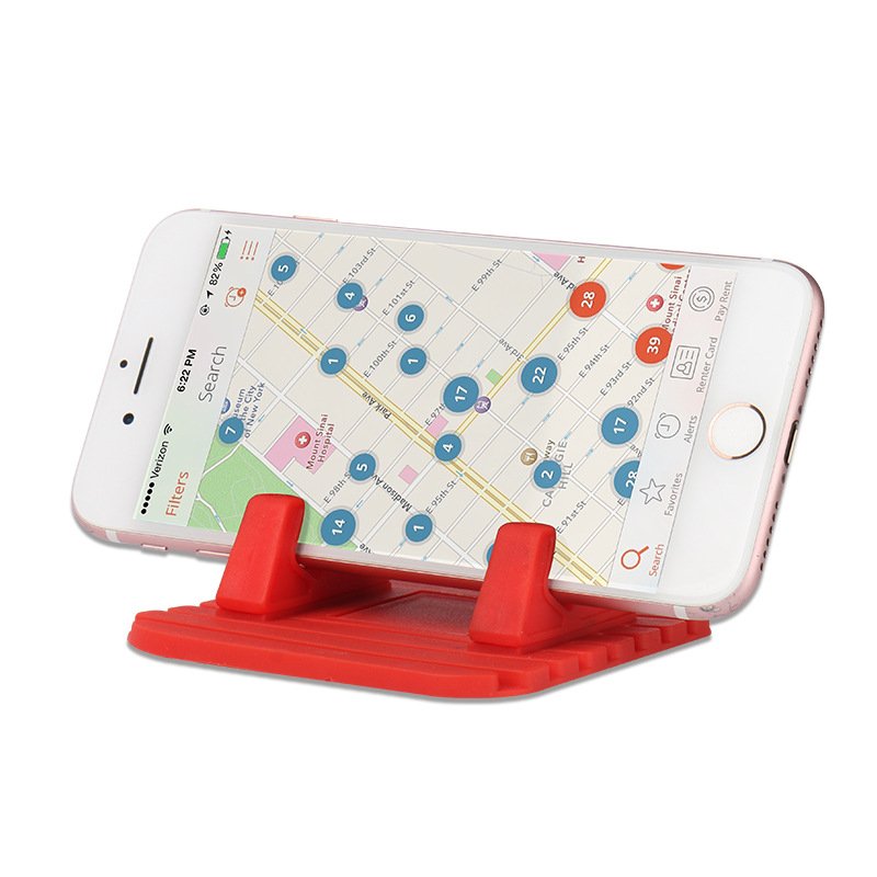 Universal car holder silicone phone stand black - Carlat