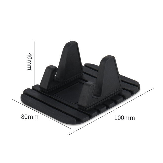 Universal car holder silicone phone stand black - Carlat