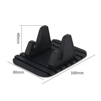 Universal car holder silicone phone stand black - Carlat