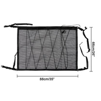 Universal car organizer net for the ceiling - black - Carlat