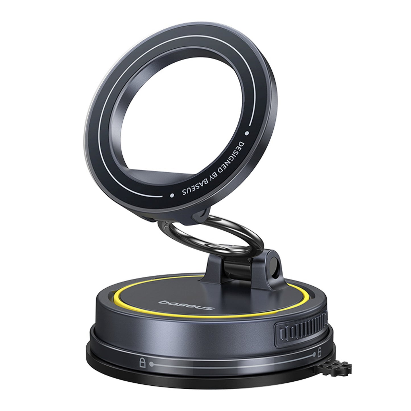 Universal magnetic car holder for a smartphone - black - Carlat