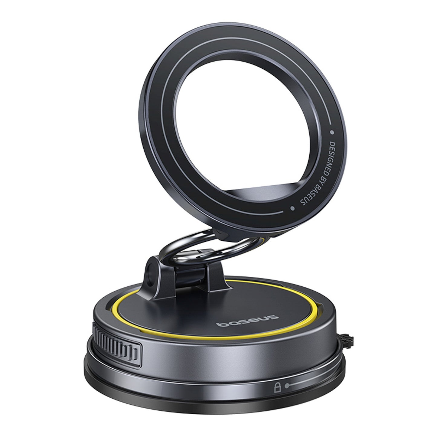 Universal magnetic car holder for a smartphone - black - Carlat