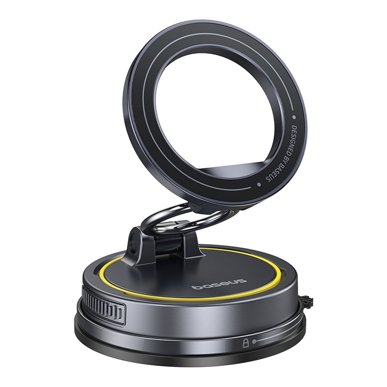 Universal magnetic car holder for a smartphone - black - Carlat