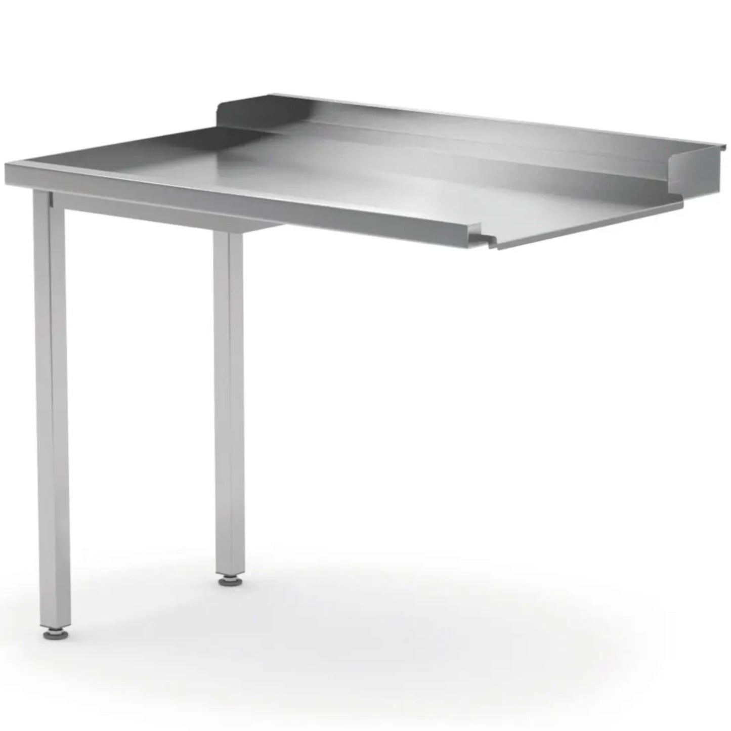 Unloading table for dishwashers 1000 x 700 x 850 mm - LEFT - Carlat
