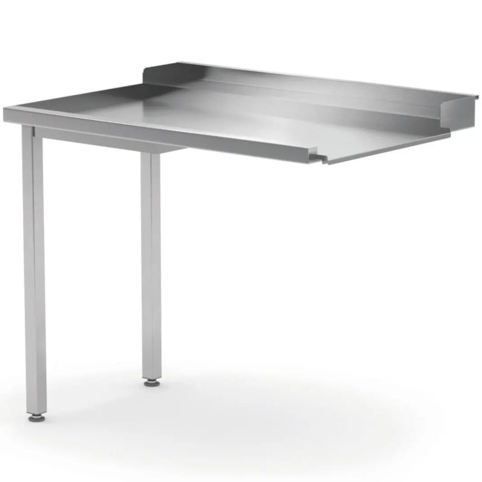 Unloading table for dishwashers 1000 x 700 x 850 mm - LEFT - Carlat
