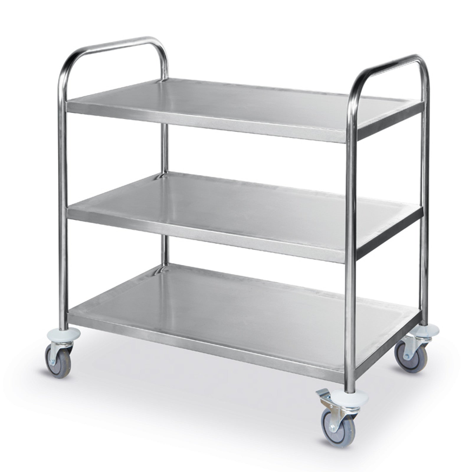 Utility Carts – 3-shelf stainless steel waiter trolley up to - Carlat